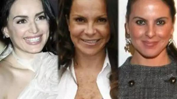 Las mamás de Kate del Castillo, Ana de la Reguera y Mariana Garza cerraron la campaña   y presentaron el libro Pro age/Dove en el que participan 53 personalidades con un pensamiento para sus madres.