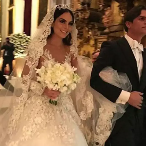Boda Ximena Navarrete y Juan Carlos Valladares.