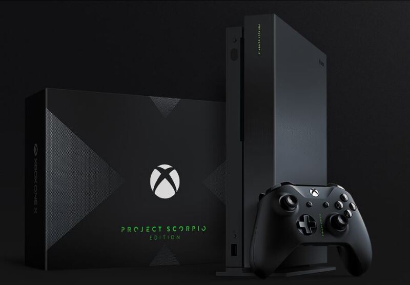 La preventa de la Xbox One X Project Scorpio inicia