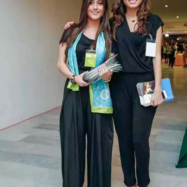 Renata Chávez y Jimena Antón