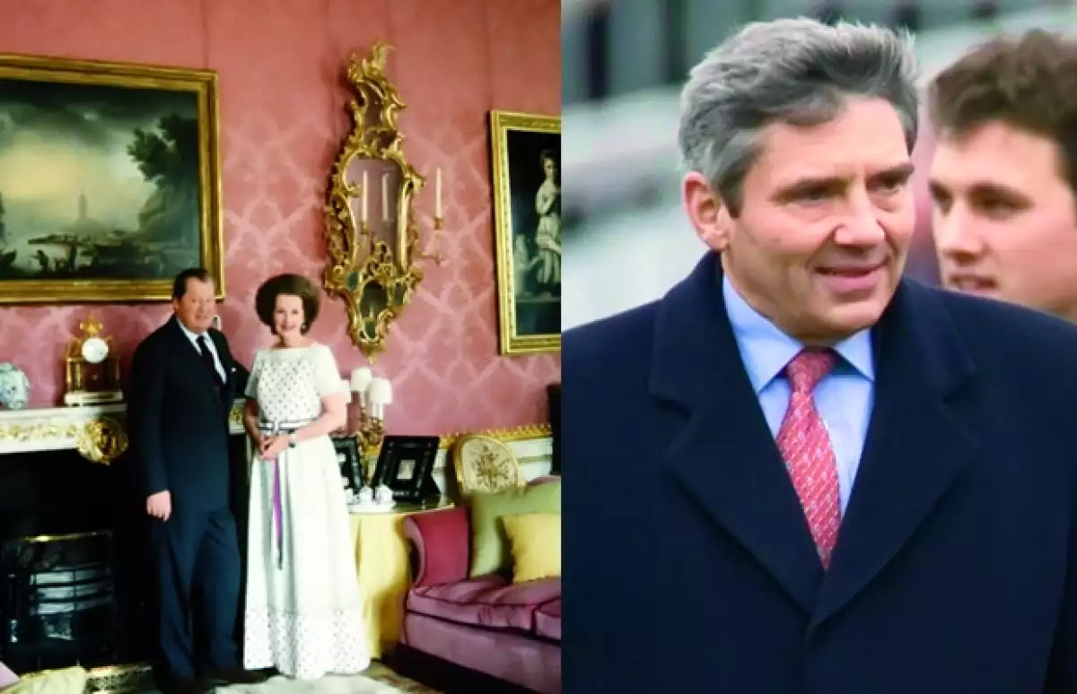 A la izquierda los papás de Diana, a la derecha, el papá de Kate.