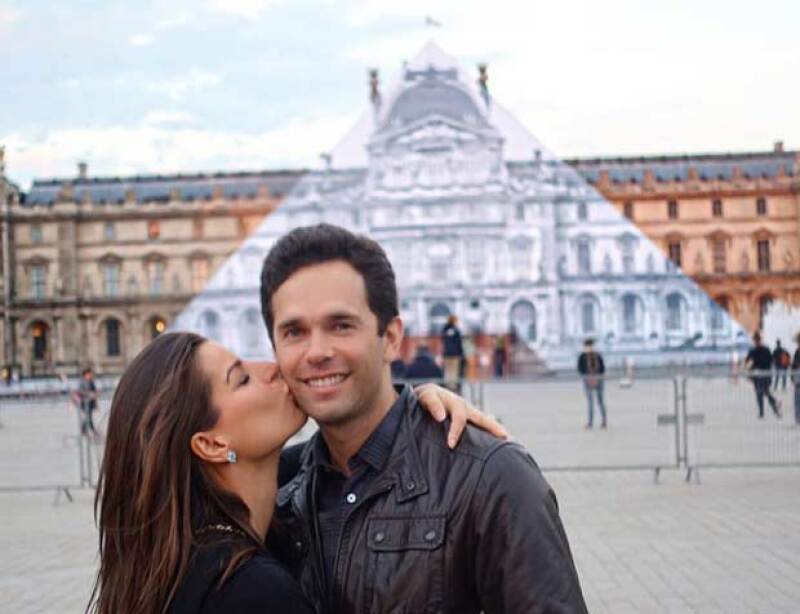 Bárbara y Alejandro han disfrutado al máximo su estancia en la capital francesa.