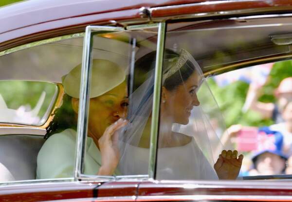 Meghan Markle Arrives At Windsor Castle Ahead Of Her Wedding To Prince Harry