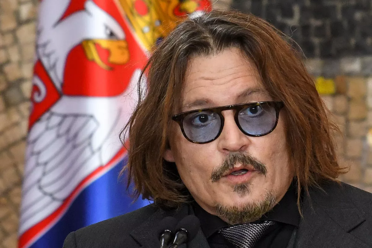 Actor Johnny Depp Receives Gold Medal Of Merit Of The Republic Of Serbia