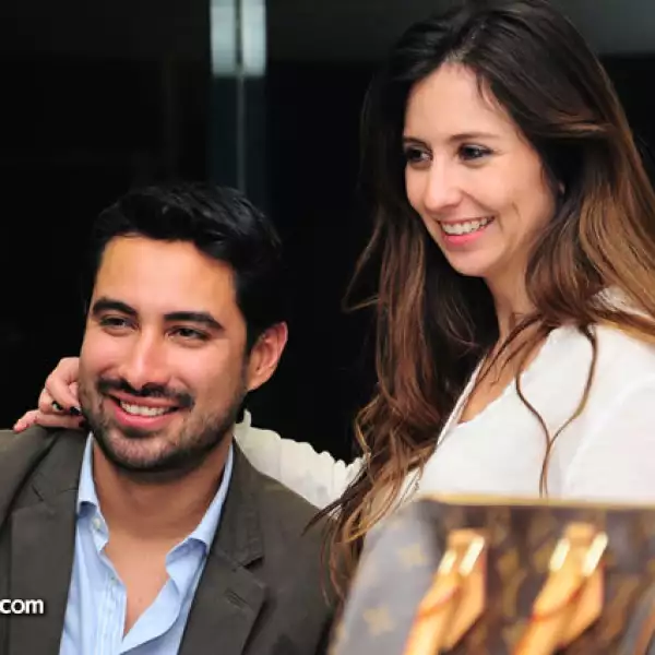 Samy Romero y Mariana Figueroa