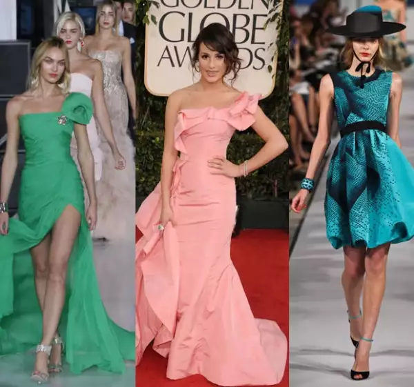 Modelo de VictoriaÂ´s Secret, Lea Michel y pasarela en la presentación de la nueva colección Saks México.