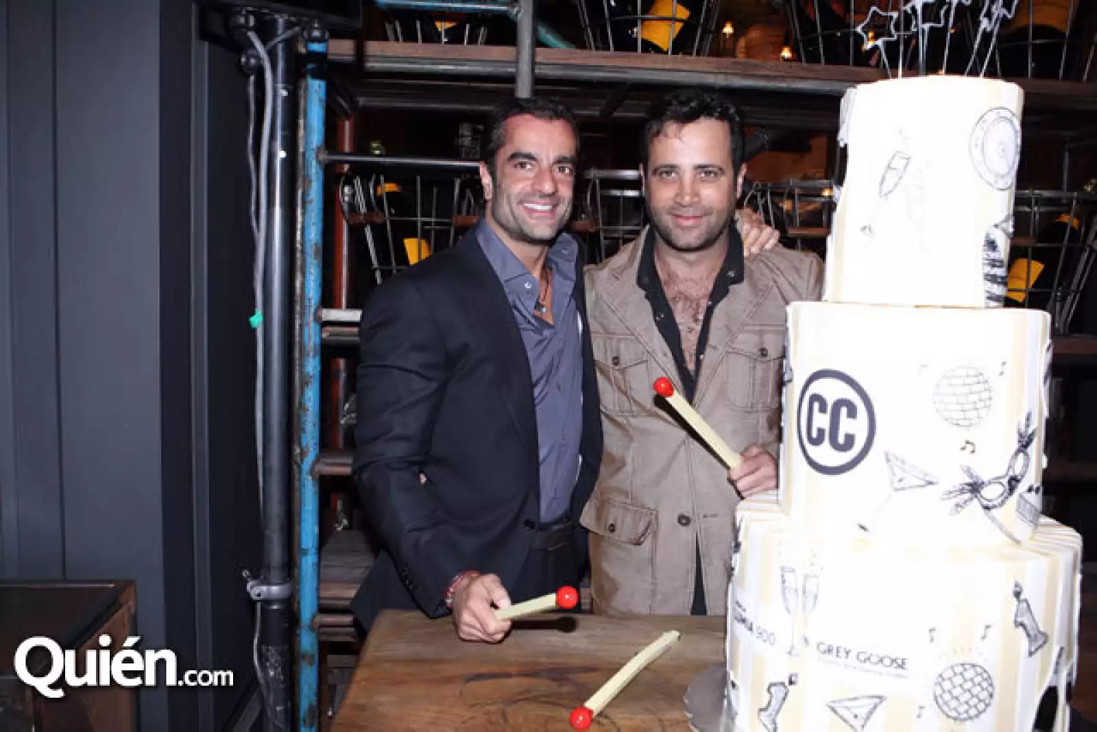 Luis Narchi y Roberto Slim