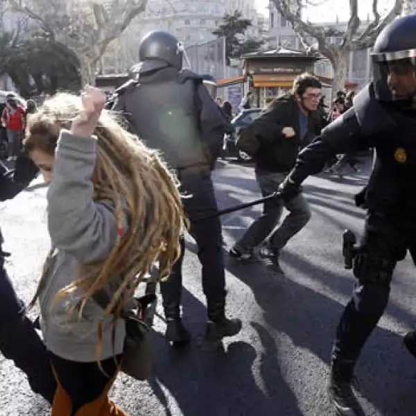 manifestancion de estudiantes en valencia