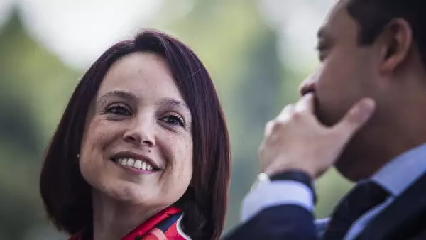 CIUDAD DE MÉXICO, 10OCTUBRE2019.- Galia Borja Gómez, titular de la Tesorería de la Federación (Tesofe), durante la inauguración de la Semana Nacional de Educación Financiera, en el Altar a la Patria.  
FOTO: MOISÉS PABLO /CUARTOSCURO.COM