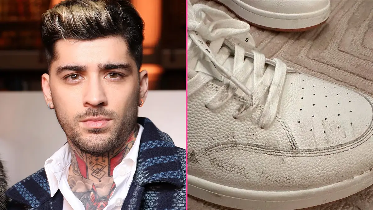  Zayn Malik da una actualización de su pie atropellado en Fashion Week
