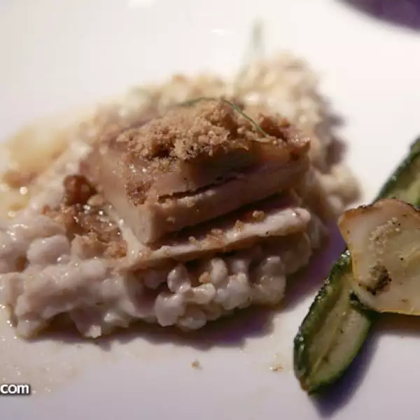 Risotto de cebada perla