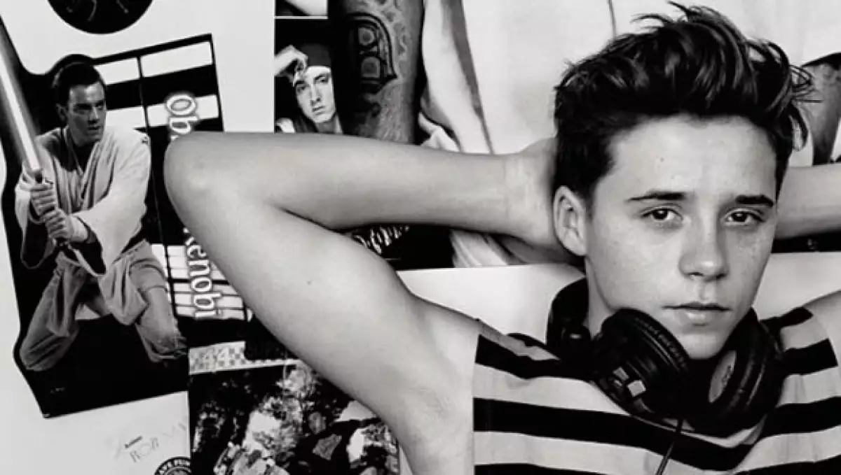 Brooklyn sigue los pasos de la familia: ¡todos aman la moda!