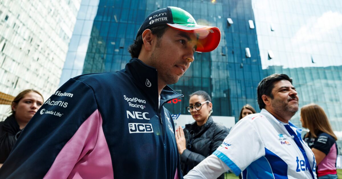 Checo Pérez gana una demanda de 2.8 mdd a Pemex