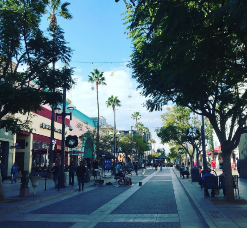 La temporada de fiestas la han pasado en Santa Monica.