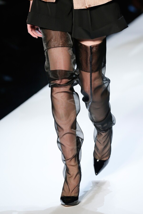 Jean-Paul Gaultier show, Detail, Spring Summer 2018, Haute Couture Fashion Week, Paris, France - 24 Jan 2018