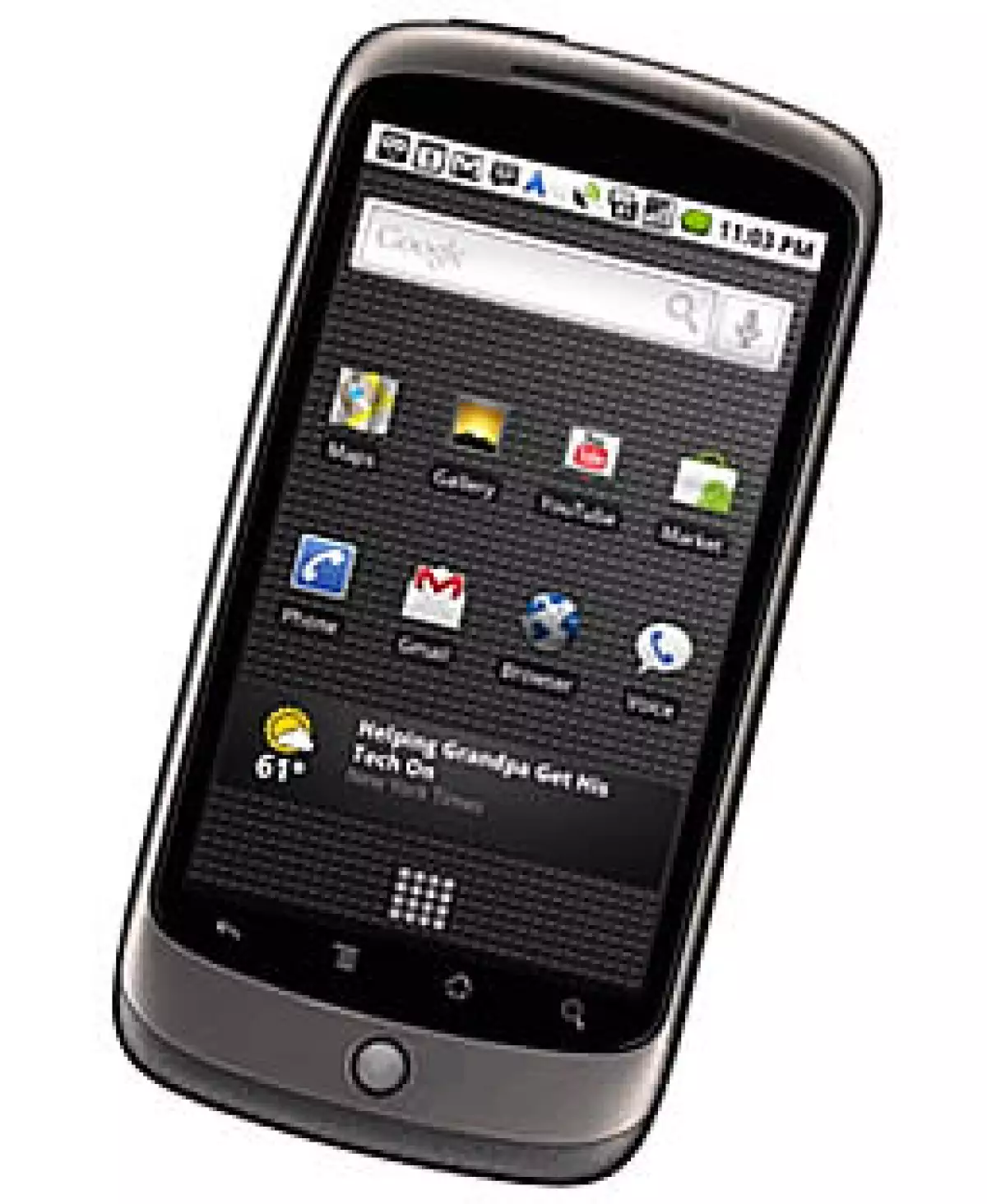 Con Nexus, no hay nada que distraiga de la experiencia Android. (Foto: Cortesía Google)