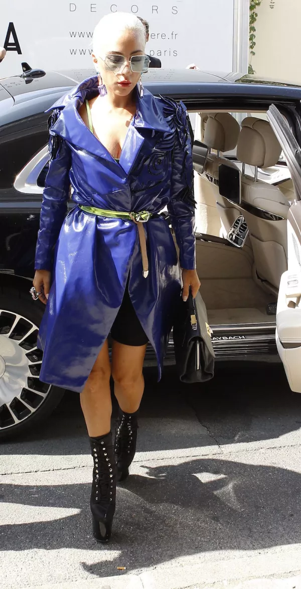 Lady Gaga out and about, Paris, France - 28 Aug 2018