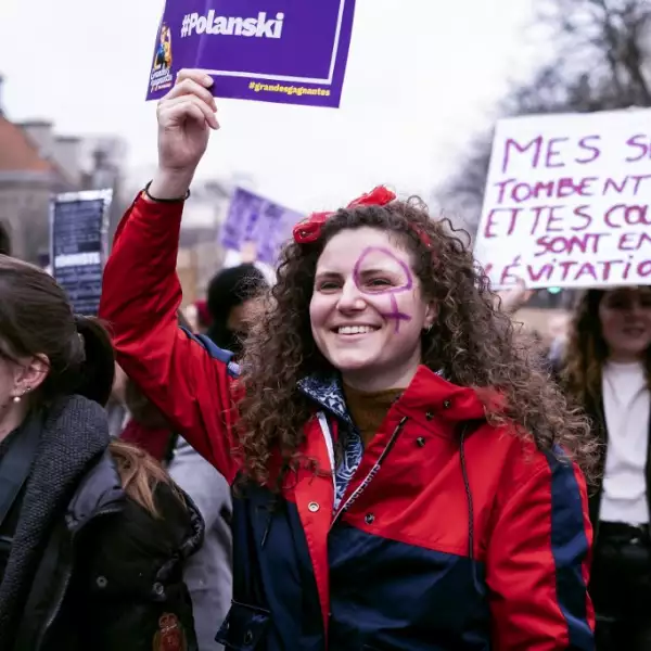 FRANCE - FEMINIST DEMONSTRATION ON 8 MARCH
