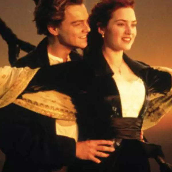 Leonardo DiCaprio y Kate Winslet en Titanic
