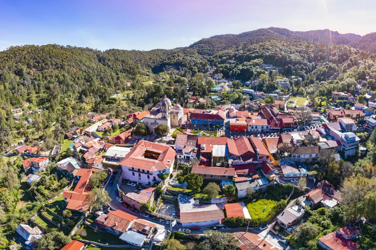 vista panorámica de vivienda