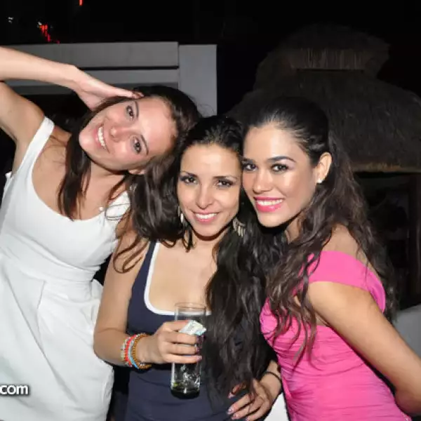 Cris Vega, Isabel Palacios y Miriam Méndez