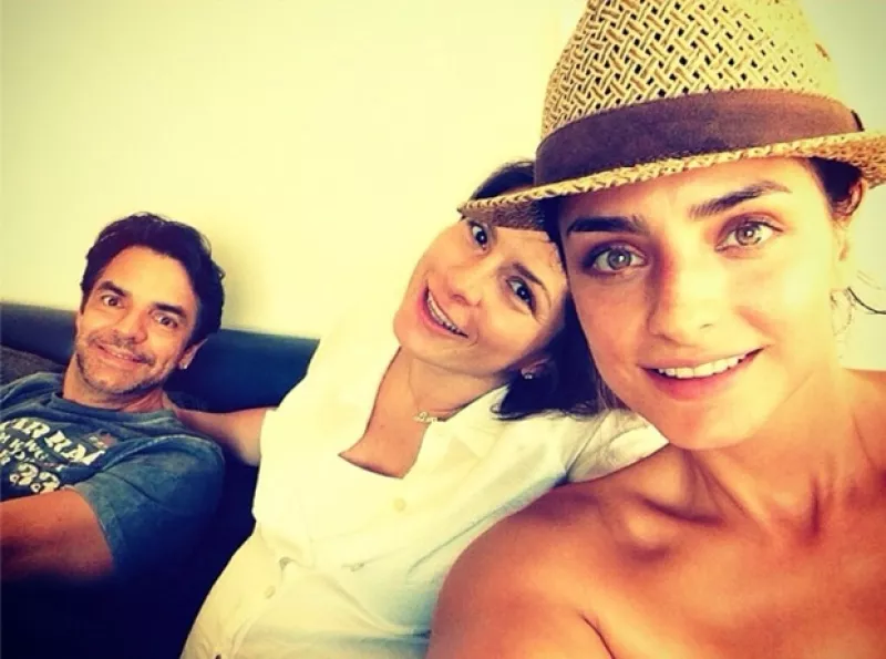 La actriz, hija del comediante reveló en una entrevista los deseos de su papá por que su primera hija con Alessandra Rosaldo crezca con este régimen alimenticio.