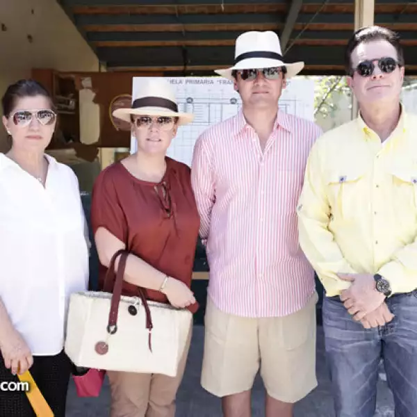 Rita Nuñéz, Angie Alemán, Enrique Costemalle y Maurice Gendreau