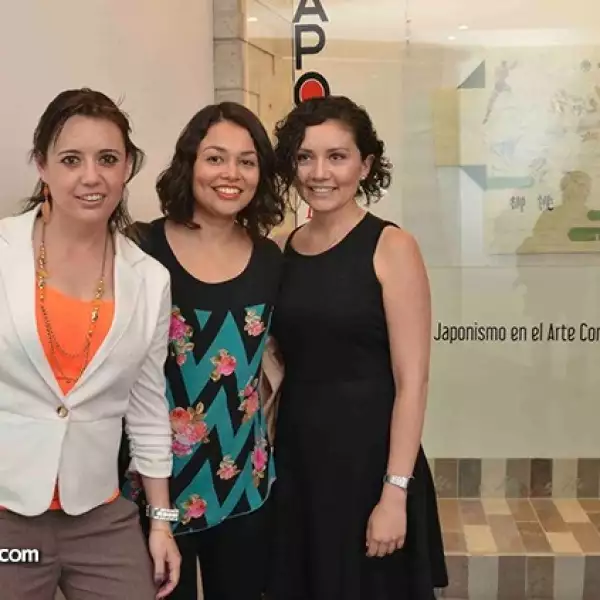 Cristina Quintanilla, Zoar Martínez y Norma Hernández.