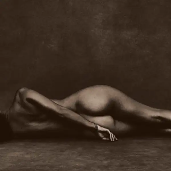 Tras su separación de Scott Disick, este 2015 Kourtney Kardashian posó desnuda para el artista Brian Bowen Smith.
