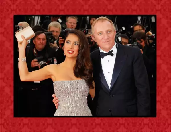 Salma y Pinault son una pareja muy atractiva y consentida en Europa.