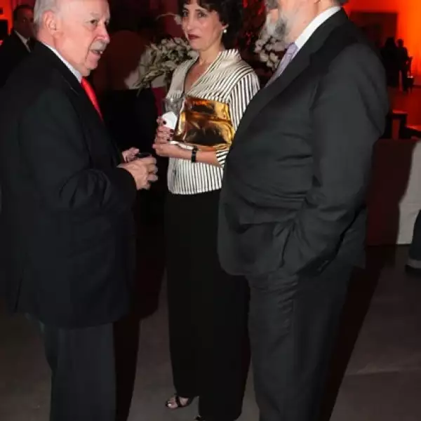 Bruno Newman, Patricia Grass y Javier Quijano