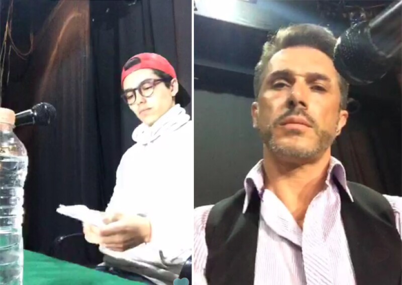 El actor de 18 años aceptó en conferencia de prensa que se en los próximos meses se convertirá en papá.