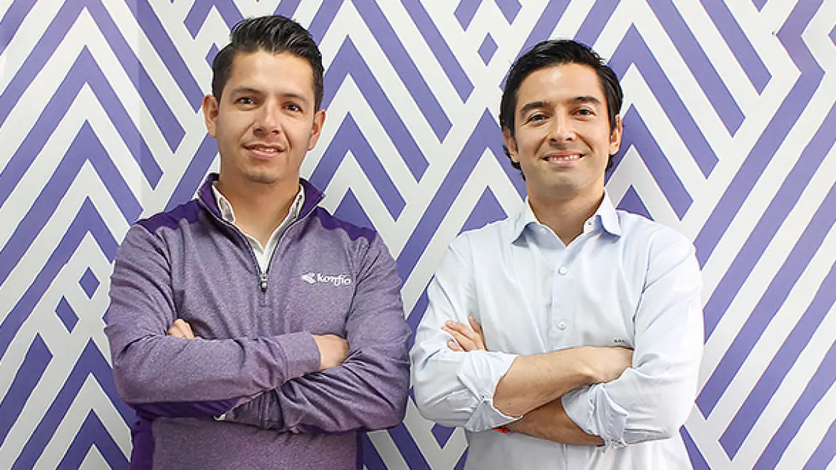 Francisco Padilla y David Arana son los fundadores de Konfío.