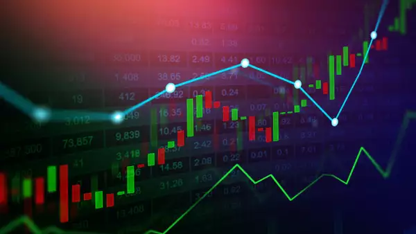 gráfica finanaciera