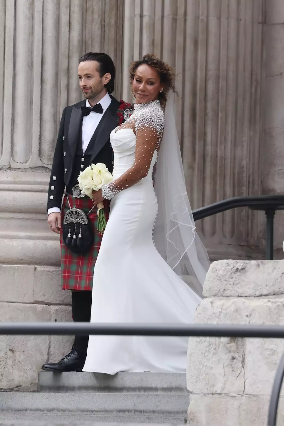 Mel B se casa en la catedral de St. Paul en Londres con Rory McPhee