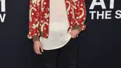 Justin Bieber asistió al desfile, donde se codeó con varios famosos, entre ellos Sylvester Stallone, Beck y Lenny Kravitz.