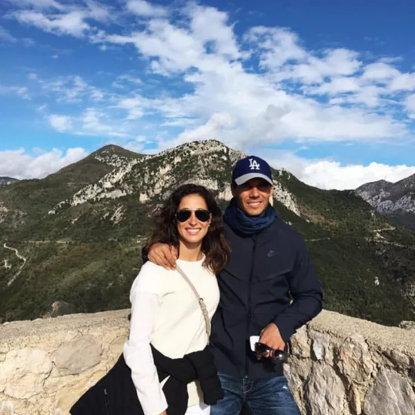 Xisca Perelló y Rafa Nadal