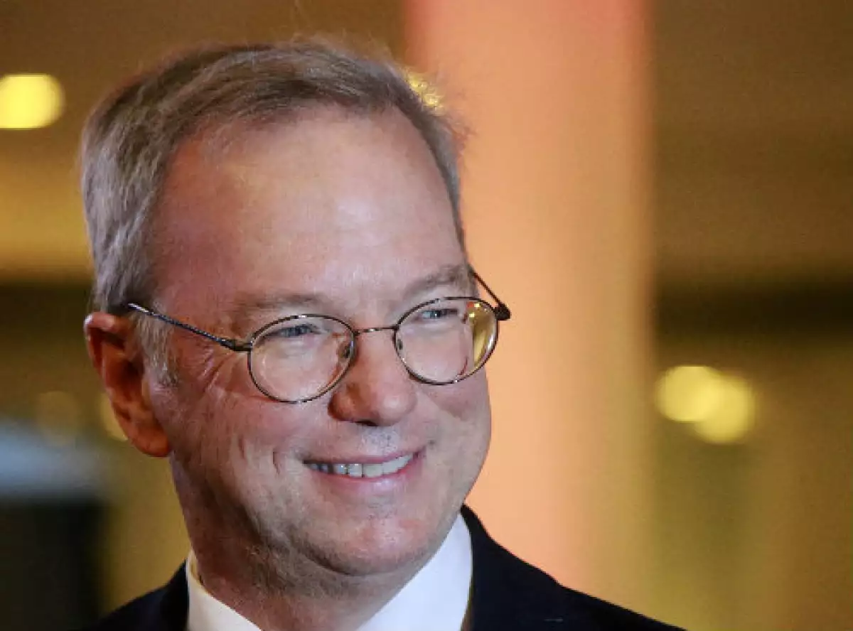 Eric Schmidt presidente Ejecutivo de la Junta Directiva de Alphabet