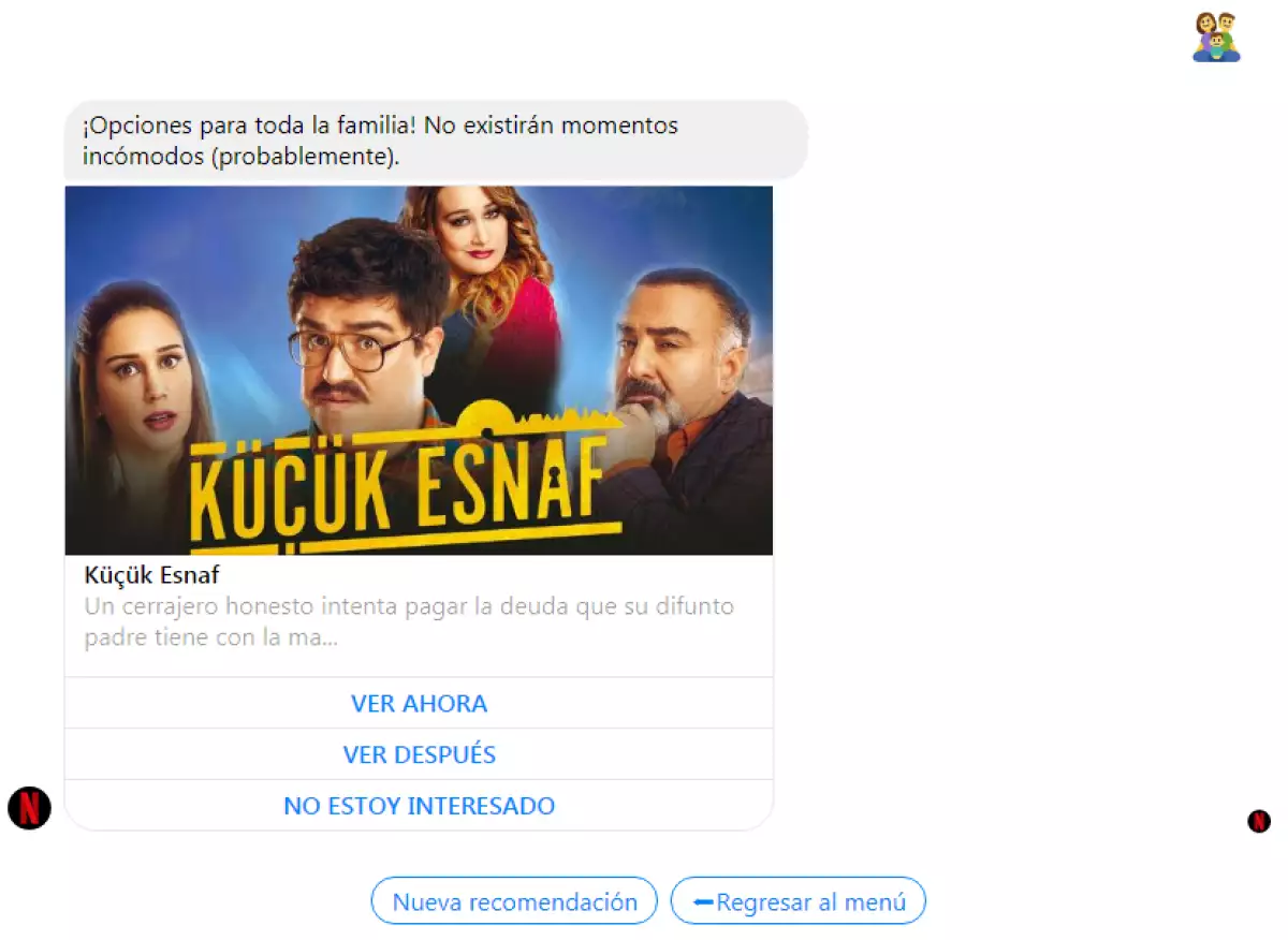 Un poco fuera de lo que hubiéramos pensado