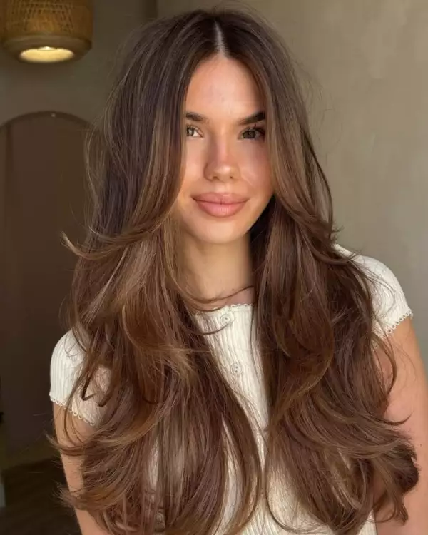 Golden brunette