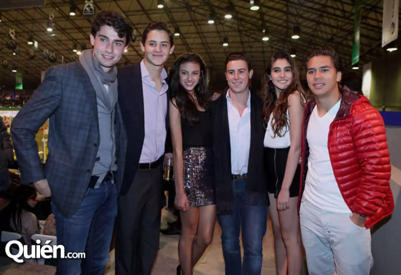 Miguel Mosquera, Lorenzo Cresen, Paula Gómez, Pablo Martínez, Merili Pereda y Alberto Barroso