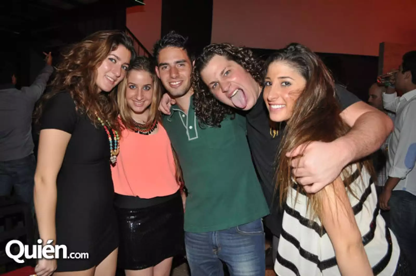 Amelia Roffe,Jessica Shamai,Alex Cain,Dany Ison y Teresa Tuachi