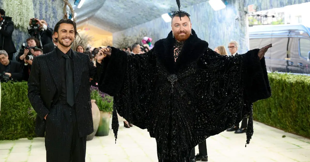 Sam Smith y Christian Cowan