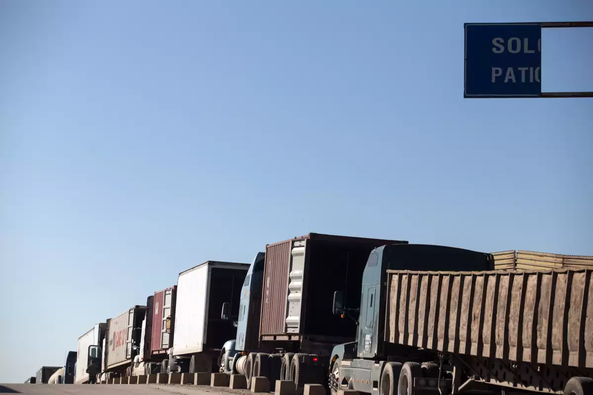 Un cruce transitado