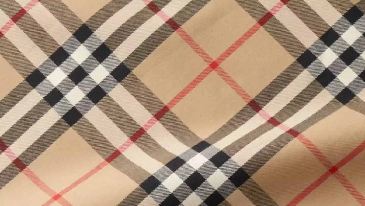 Motivo de cuadros de Burberry