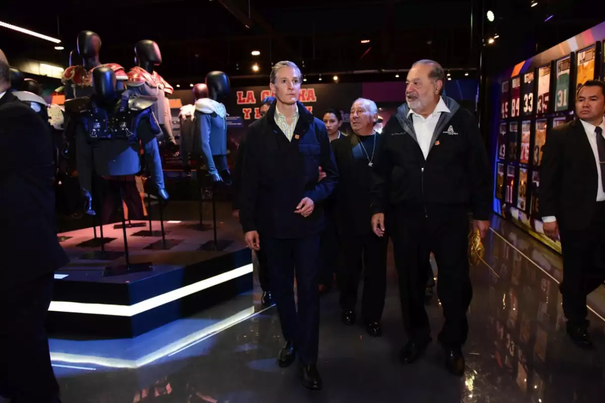 Alfredo del Mazo y Carlos Slim
