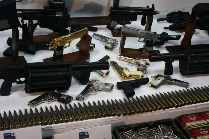 Incautación de armas