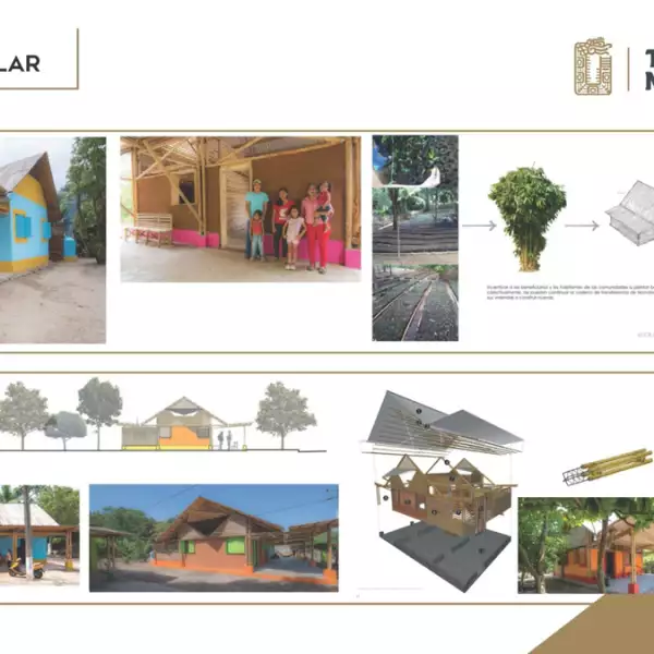 Primeros diseños de las estaciones del Tren Maya