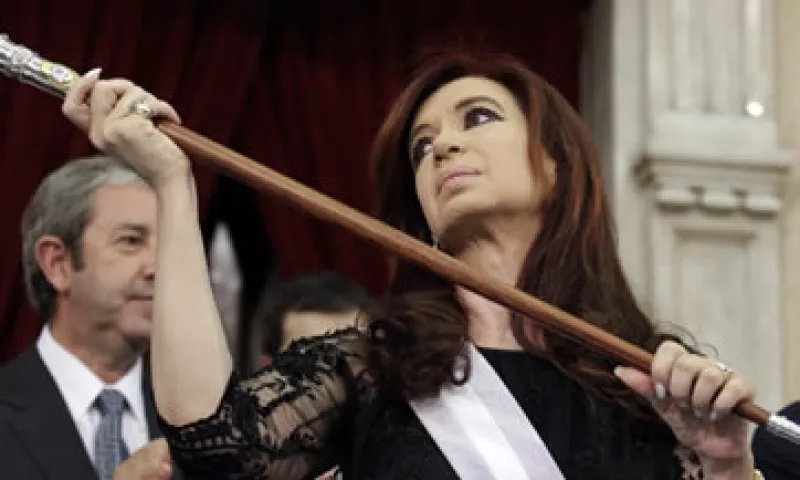 En su mensaje inaugural, Cristina Fernández destacó el crecimiento de la economía argentina en los últimos años. (Foto: AP)