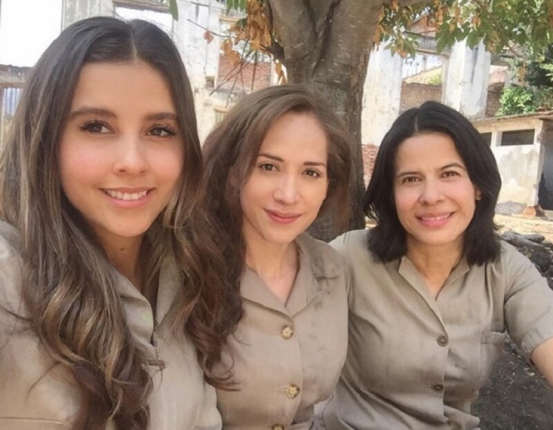 Actualmente se encuentra filmando al lado de Paulina Goto y Arcelia Ramírez.